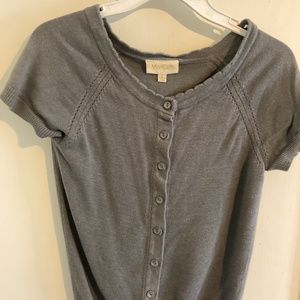 ModCloth grey cardigan size large
